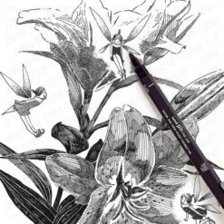 Lot De 3 Feutres De Dessin Uni Pin - Pointe Brush - Noir - Uni-ball -Promos Creavea Boutique lot de 3 feutres de dessin uni pin pointe brush noir uni ball p 4