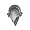 Lot De 3 Minis Emporte-pièces Glace, 2,5 Cm, 3,5 Cm, 4,5 Cm, Inox Alimentaire, Fimo Et Cernit