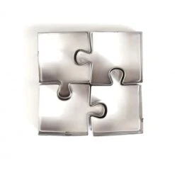 Lot De 4 Emporte-pièces En Inox Puzzle Graine Créative265068