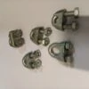 Lot De 5 Serre-câble à étrier En Acier Zingué, 12 Mm