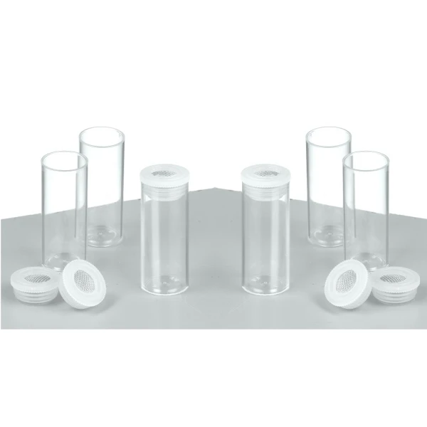 Lot De 5 Tubes Vides Avec Embout Tamis, Saupoudreuses ø 20 Mm Haut 50 Mm, Contenant 10 Ml 3 Lot De 5 Tubes Vides Avec Embout Tamis, Saupoudreuses ø 20 Mm Haut 50 Mm, Contenant 10 Ml – Image 3