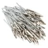 Lot De 50 Pinces Crocodiles, Avec Tige En Acier Inoxydable, Longueur Totale 8,5 Cm