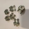 Lot De 6 Serre-câble à étrier En Acier Zingué, 10 Mm