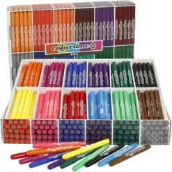 Creativ Company Lot De Feutres Coloriage - 12 Couleurs - 576 Pcs