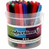 Creativ Company Lot De Feutres Colortime Avec Rangement Seau - Pointe 5 Mm - 42 Pcs