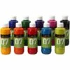 Creativ Company Lot De Peinture Pour Verre Et Porcelaine Glass Color - 10 X 250 Ml