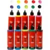Creativ Company Lot Peinture 3D 100 Ml - Multicolore - 10 Pots