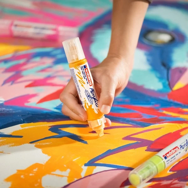 Marqueur Acrylic Edding 5400 - Double Pointe - Plusieurs Coloris Disponibles 3 Marqueur Acrylic Edding 5400 - Double Pointe - Plusieurs Coloris Disponibles – Image 3