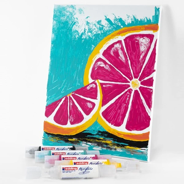 Marqueur Acrylic Edding 5400 - Double Pointe - Plusieurs Coloris Disponibles 4 Marqueur Acrylic Edding 5400 - Double Pointe - Plusieurs Coloris Disponibles – Image 4