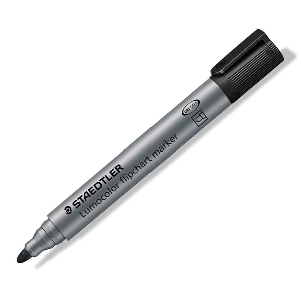 Staedtler Marqueur De Conférence "Lumocolor 356" - Noir 1 Staedtler Marqueur De Conférence "Lumocolor 356" - Noir