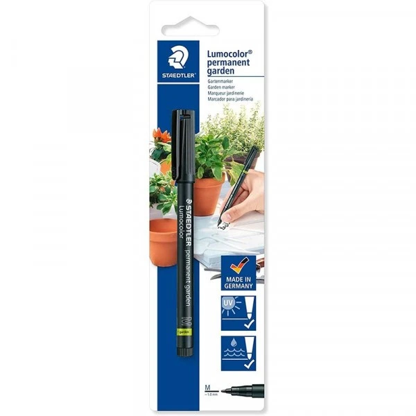 Staedtler Marqueur Lumocolor Garden - 1,0 Mm - Noir - Staedter 1 Staedtler Marqueur Lumocolor Garden - 1,0 Mm - Noir - Staedter