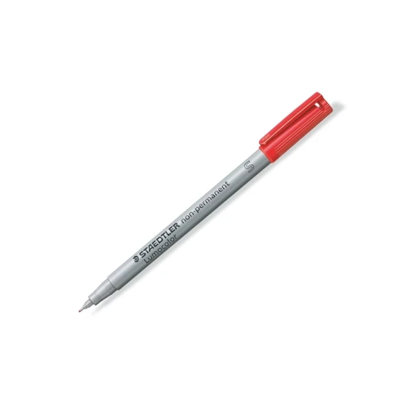 Staedtler Marqueur Non Permanent "311S Lumocolor" - Rouge 1 Staedtler Marqueur Non Permanent "311S Lumocolor" - Rouge