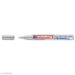 Marqueur Peinture Calligraphie Edding 753 - Argenté - Pointe De 1 à 2,5 Mm