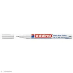 Marqueur Peinture Multisurfaces Edding 780 - Blanc - Pointe 0,8 Mm