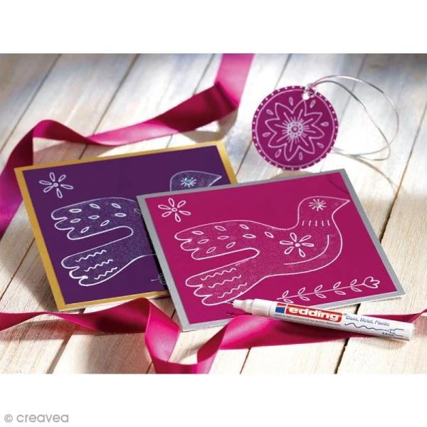 Marqueur Peinture Multisurfaces Edding 780 - Noir - Pointe 0,8 Mm 2 Marqueur Peinture Multisurfaces Edding 780 - Noir - Pointe 0,8 Mm – Image 2