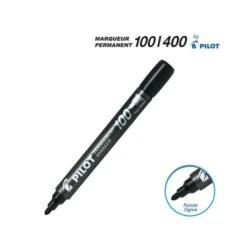 Marqueur Permanent 100 Noir Pointe Ogive Pilot