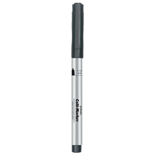 Herlitz Marqueur Permanent "Collimarker" - Pointe Ogive - Noir 1 Herlitz Marqueur Permanent "Collimarker" - Pointe Ogive - Noir