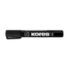 Marqueur Permanent K MARKER - Pointe Ogive - Kores - Noir
