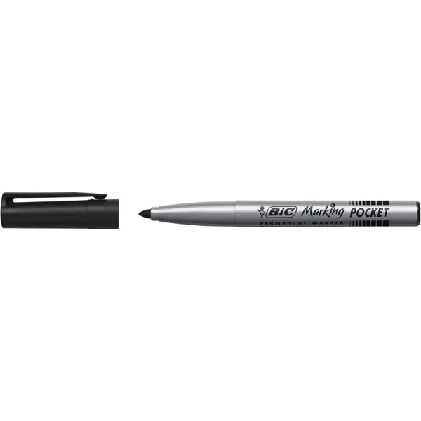 Marqueur Permanent - Marking Pocket - Noir - Bic 1 Marqueur Permanent - Marking Pocket - Noir - Bic
