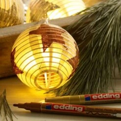 Marqueurs Peinture Edding 753 Pointe Calligraphie - Métallique - 5 Pcs -Promos Creavea Boutique marqueurs peinture edding 753 pointe calligraphie metallique 5 pcs p 5