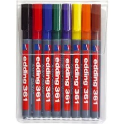 Creativ Company Marqueurs Pour Tableau Blanc Edding 8 Pcs/ 1 Pq.