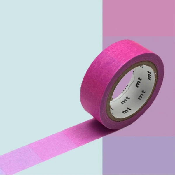 Masking Tape Dégradé Fluo Rose Et Bleu - 1,5 Cm X 7 M 1 Masking Tape Dégradé Fluo Rose Et Bleu - 1,5 Cm X 7 M