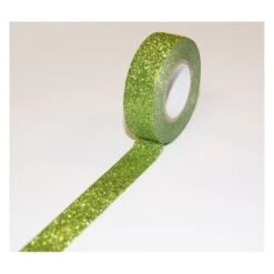Masking Tape - Vert - Paillettes - Repositionnable - 15 Mm X 10 M -Promos Creavea Boutique masking tape vert paillettes repositionnable 15 mm x 10 m p 2