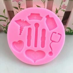 Médical Mélange Médecin Infirmière Hôpital, 3D En Silicone De Chocolat Savon Gâteau, Fondant Gâteau, -Promos Creavea Boutique medical melange medecin infirmiere hopital 3d en silicone de chocolat savon gateau fondant gateau p 2