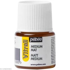 Pebeo Médium Mat Pour Vitrail - 45 Ml