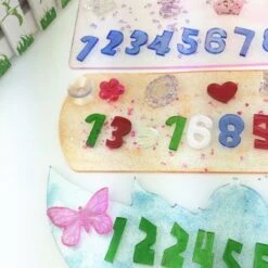 Mélange De Chiffres, 3D En Silicone De Chocolat Savon Gâteau, Fondant Gâteau, L'Argile De Résine, Ci -Promos Creavea Boutique melange de chiffres 3d en silicone de chocolat savon gateau fondant gateau largile de resine ci p 2