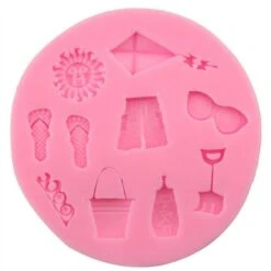 Mélanger En Bord De Plage Enfants, 3D En Silicone De Chocolat Savon Gâteau, Fondant Gâteau, L'Argile -Promos Creavea Boutique melanger en bord de plage enfants 3d en silicone de chocolat savon gateau fondant gateau largile p 4