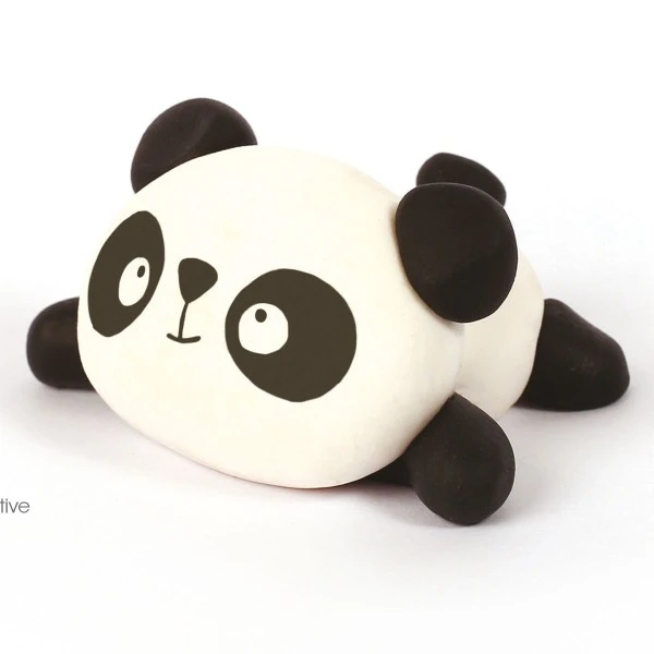 Mini Kit Figurine Fimo - Panda 2 Mini Kit Figurine Fimo - Panda – Image 2