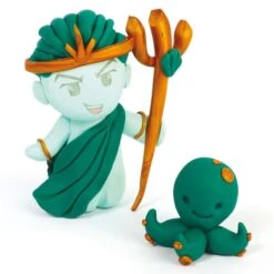 Mini Kit Fimo Les Dieux De L'Olympe - Poséidon -Promos Creavea Boutique mini kit fimo les dieux de lolympe poseidon p 2