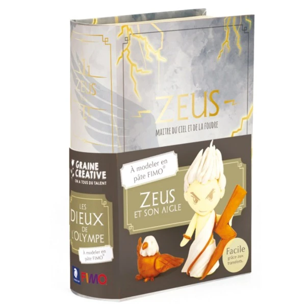 Mini Kit Fimo Les Dieux De L'Olympe - Zeus 6 Mini Kit Fimo Les Dieux De L'Olympe - Zeus – Image 6