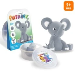Mini Kit Modelage - Patarev Pocket - Éléphant