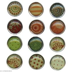 Mini Magnet Déco Automne X 12