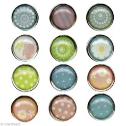 Mini Magnet Déco Printemps X 12