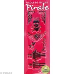 Mini Plaque De Texture Pirate 13,5 X 5 Cm