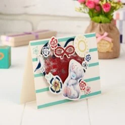 Mon Teddy Pour Vous De Paillettes Shaker Carte Postale Kit De Bricolage, Papier, Bricolage, Cadeau, -Promos Creavea Boutique mon teddy pour vous de paillettes shaker carte postale kit de bricolage papier bricolage cadeau p 2