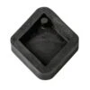 Moule à Bijoux Losange Pour Béton, Pendentif En Caoutchouc Flexible, 3,9 Cm, Remplissage 7 Mm
