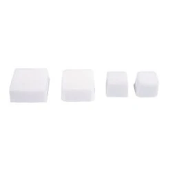 Moule à Couler Pour Savon, Résine Et Cire, 4 Formes De Carrés, 3 Cm De Profondeur