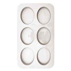 Moule à Savon Ovale En Silicone 28 X 16 X 3 Cm - 6 Pièces