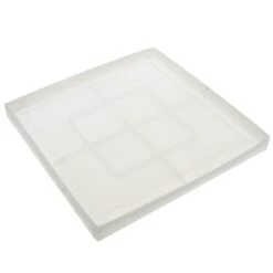 Moule En Silicone - Vide Poche Carré - 19 X 19 Cm - 1 Pce