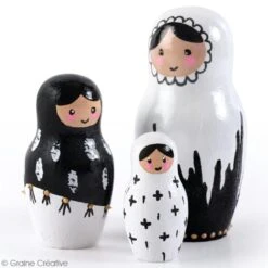 Moule Latex Pour Moulages - Poupées Matriochka - 3,5 à 7 Cm - 3 Pcs 5 Moule Latex Pour Moulages - Poupées Matriochka - 3,5 à 7 Cm - 3 Pcs -Promos Creavea Boutique moule latex pour moulages poupees matriochka 35 a 7 cm 3 pcs p 3