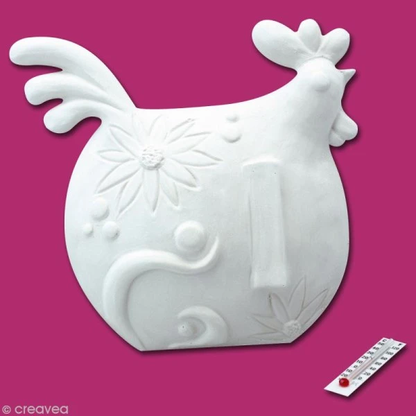 Moule Plastique Poule Et Thermomètre à Décorer 3 Moule Plastique Poule Et Thermomètre à Décorer – Image 3