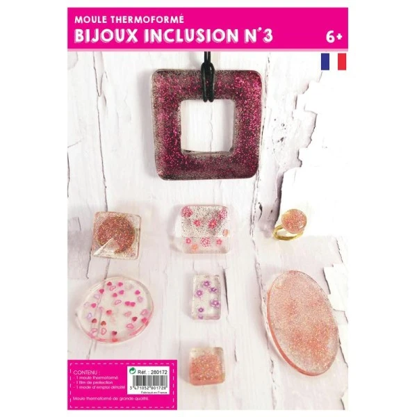 Moule Plastique Pour Inclusion De Bijoux X16 1 Moule Plastique Pour Inclusion De Bijoux X16