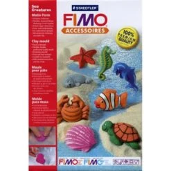 Moule Pour FIMO Animaux De La Mer X 8