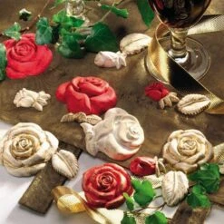 Moule Pour FIMO Roses X 7 -Promos Creavea Boutique moule pour fimo roses x 7 p 2