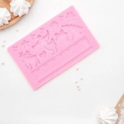 Moule Silicone 19.8 × 12.8 Cm "Chanson Du Nouvel An", Art, Maison, Décoration, Fait à La Main, Fabri -Promos Creavea Boutique moule silicone 198 128 cm chanson du nouvel an art maison decoration fait a la main fabri p 4