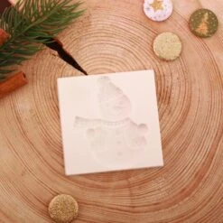 Moule Silicone "bonhomme De Neige, Flatback, Fleur Cabochon," 8x8 Cm, De Noël, Savon, Uv Résine, Pol -Promos Creavea Boutique moule silicone bonhomme de neige flatback fleur cabochon 8x8 cm de noel savon uv resine pol p 3